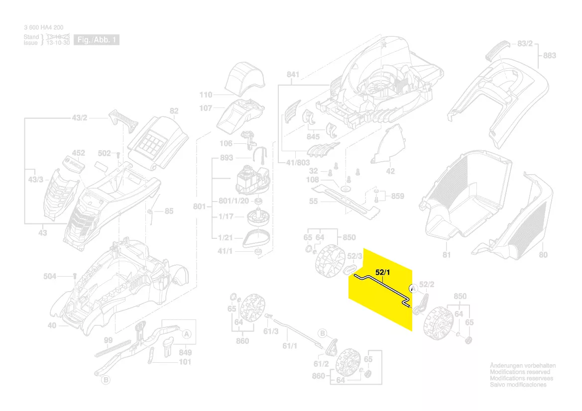 Axe de roue réf. F 016 L68 529 BOSCH